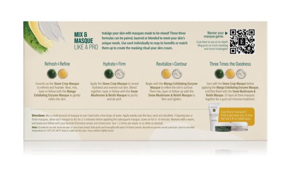Mix and Masque Trio: Refine & Restore Gift Set - Image 3