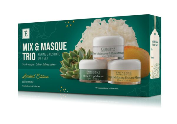 Mix and Masque Trio: Refine & Restore Gift Set - Image 2